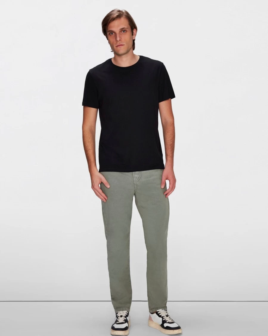 7 For All Mankind Men's Airweft Twill Adrien Chino Pants in Thyme