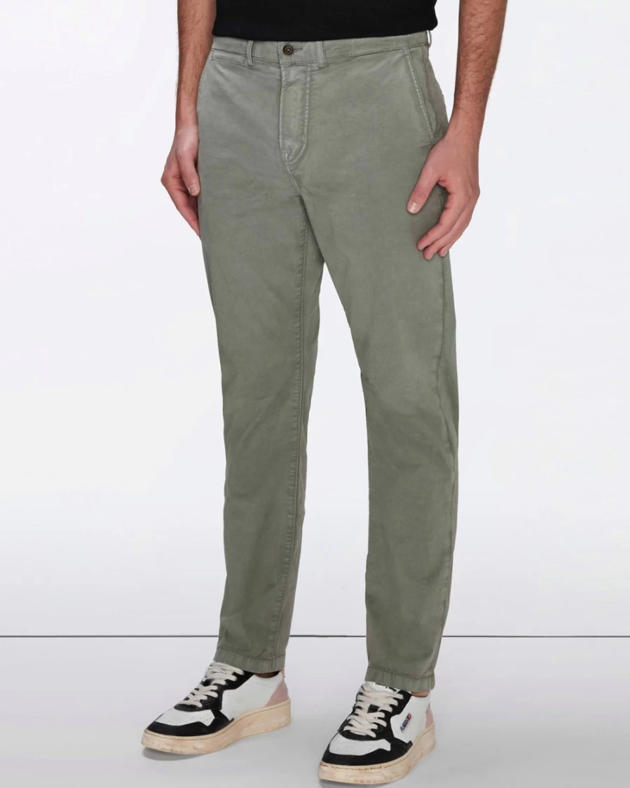 7 For All Mankind Men's Airweft Twill Adrien Chino Pants in Thyme