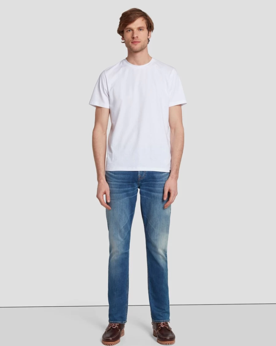 7 For All Mankind Men's Earthkind Stretch Tek Adrien Slim Fit Jeans