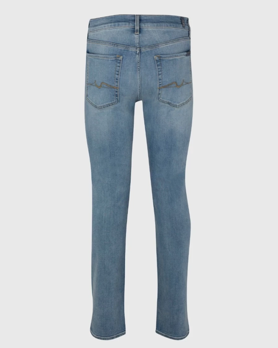 7 For All Mankind Men's Paxtyn In Sand Island Jeans
