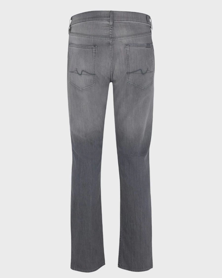 7 For All Mankind Men's Airweft Straight Leg Jeans in Brooks Range Wash