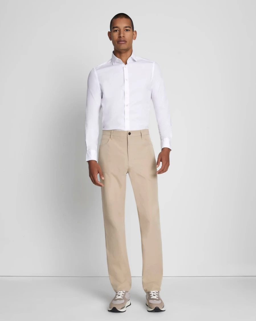 7 For All Mankind Men's Adrien Tech Series In Sand Jeans