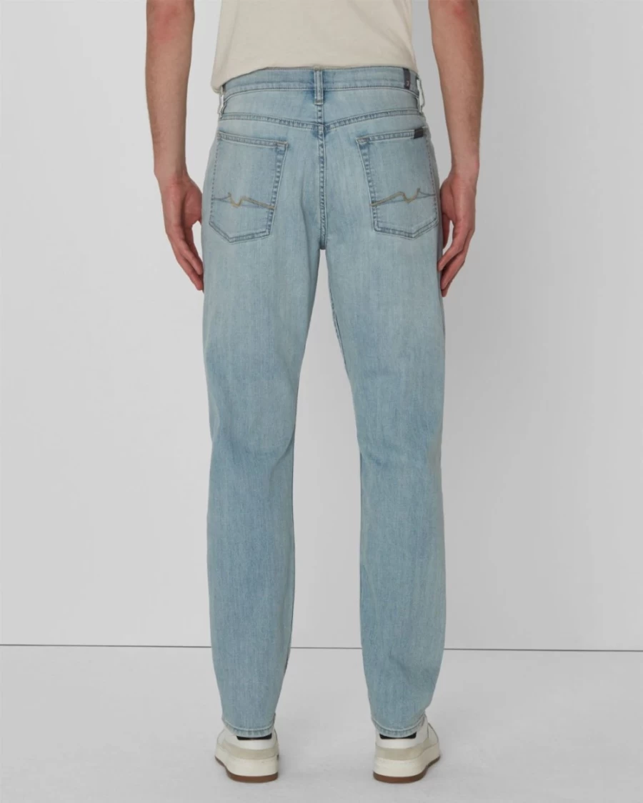 7 For All Mankind Men's Airweft Adrien Squiggle Talamanca Jeans