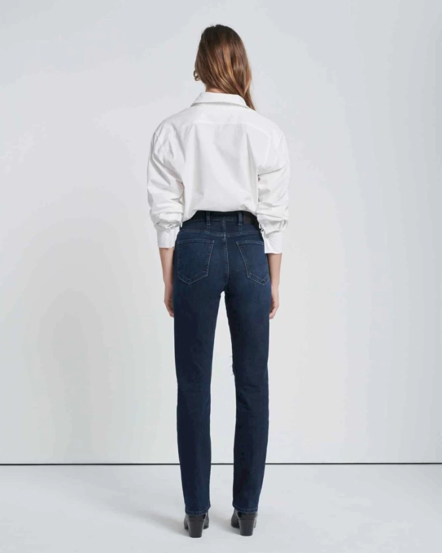 7 For All Mankind Women's Easy Slim In Sunbeam Jeans - Stylish & Comfortable Fit