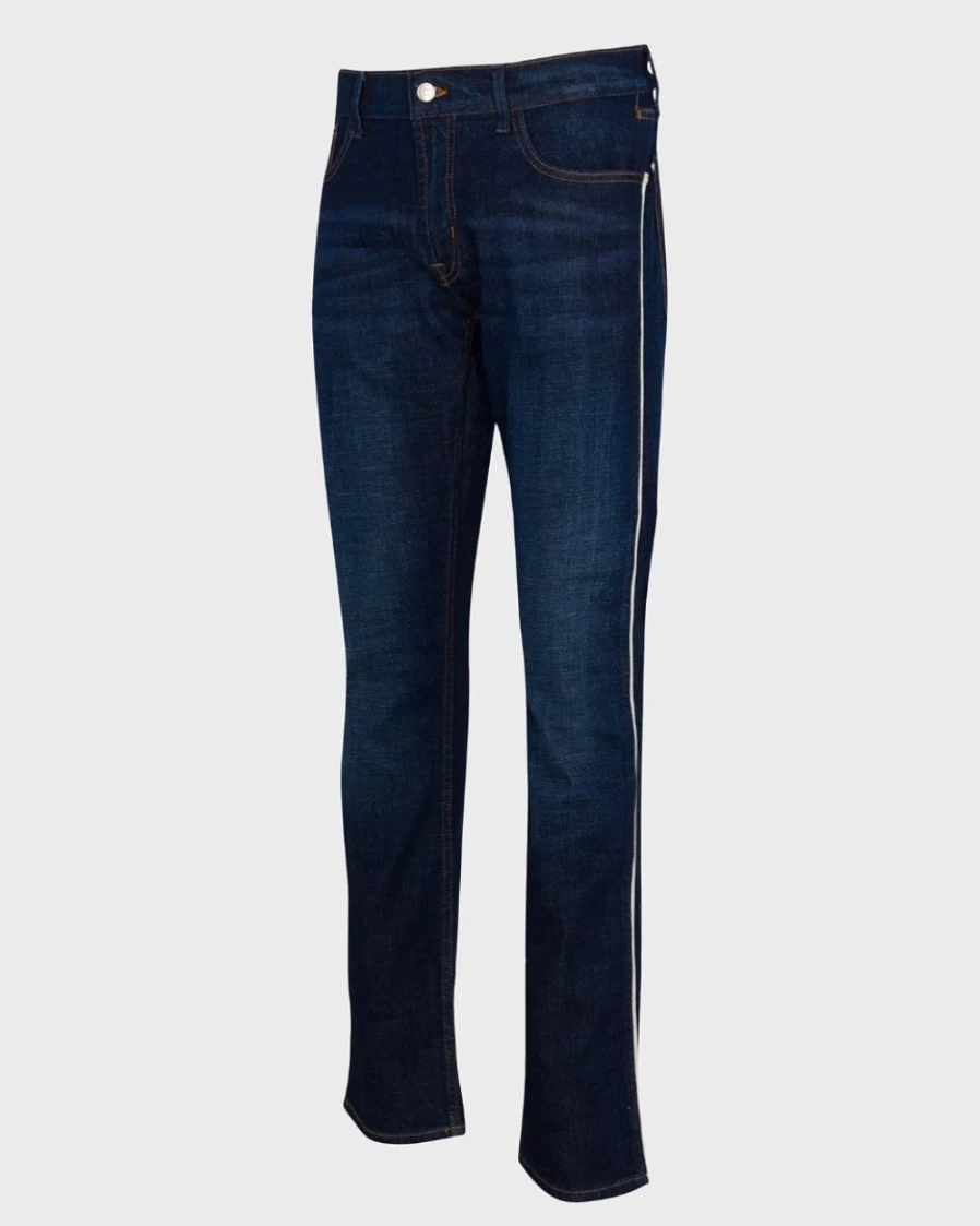7 For All Mankind Men's Selvedge Straight Fit Frontier Jeans