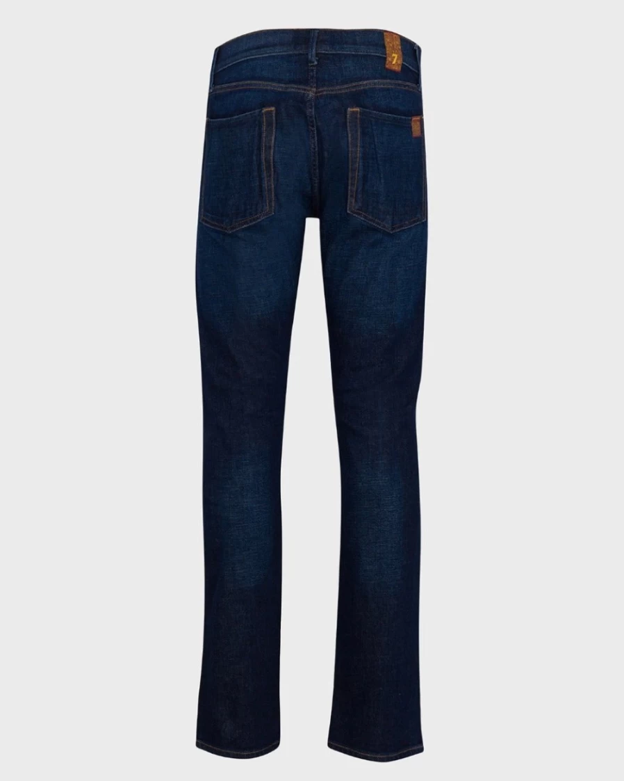 7 For All Mankind Men's Selvedge Straight Fit Frontier Jeans