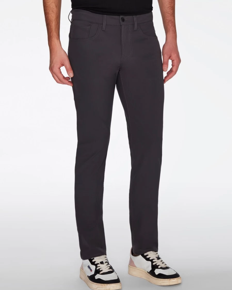 7 For All Mankind Men's Tech Series Slim Fit Tapered Jeans in Gunmetal Wash