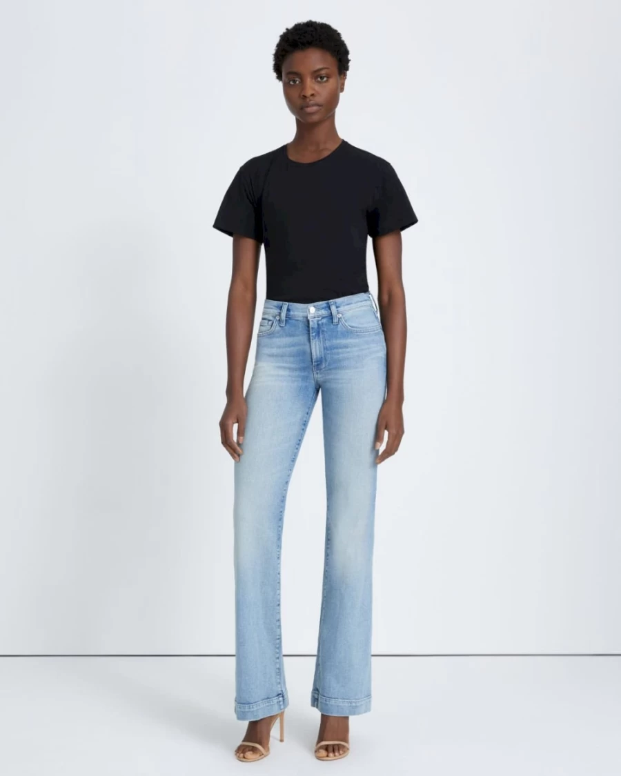 7 For All Mankind Women's Luxe Vintage Camila Denim Dojo Jeans