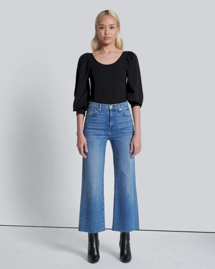 7 For All Mankind Women's Dulce Cropped Alexa Jeans