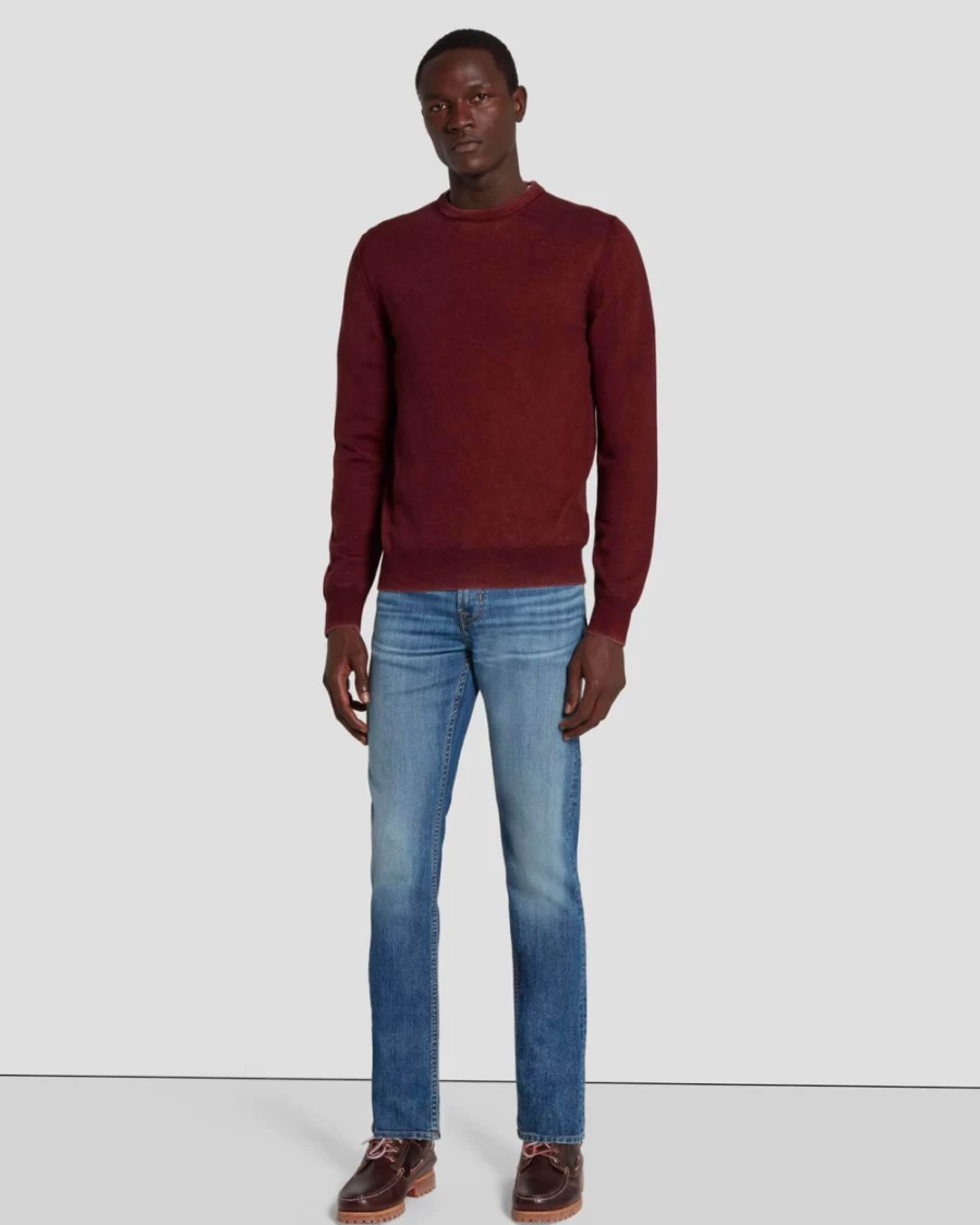 7 For All Mankind Men's Airweft Slimmy Jeans in Alameda Wash