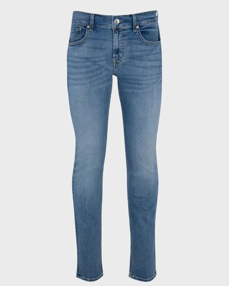 7 For All Mankind Men's Paxtyn In Tenno Blue Jeans
