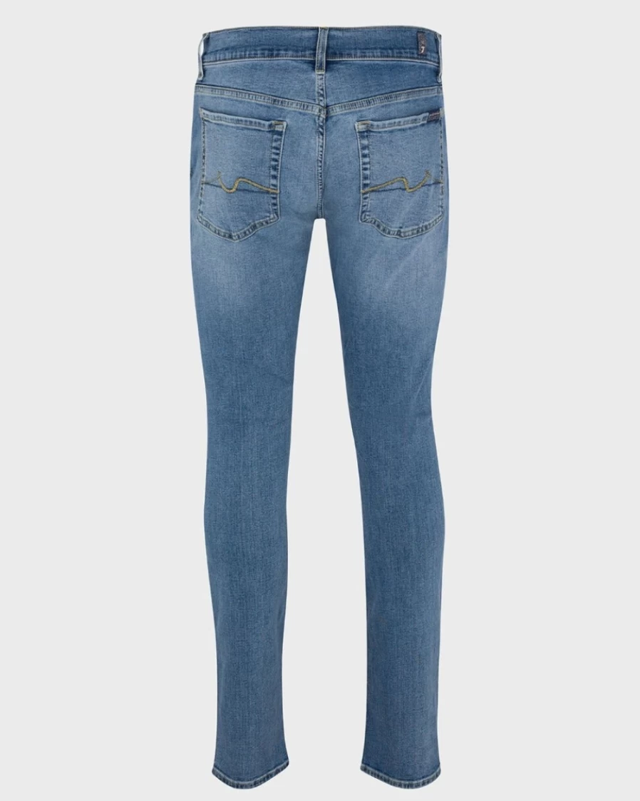 7 For All Mankind Men's Paxtyn In Tenno Blue Jeans