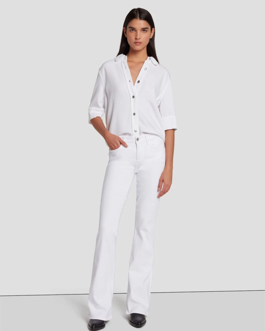 7 For All Mankind Women's Ali In Soleil High-Rise Skinny Jeans