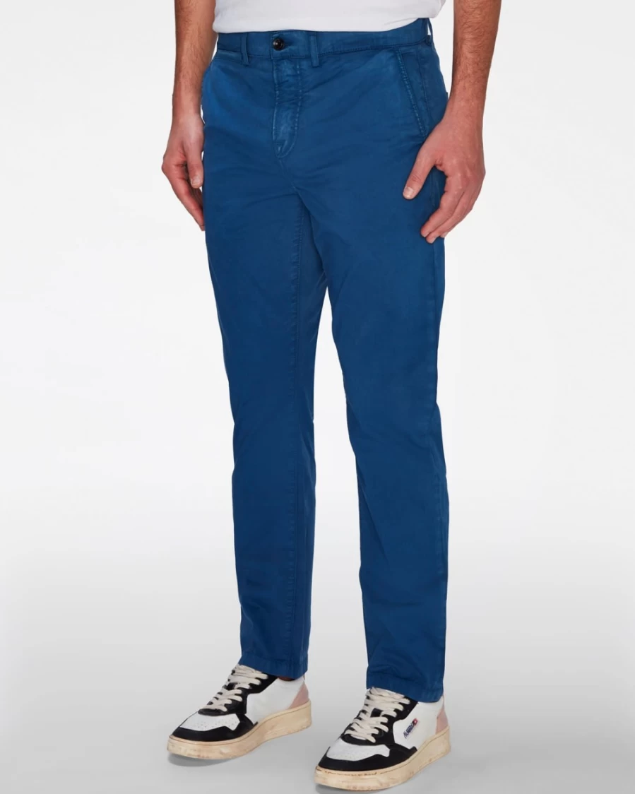 7 For All Mankind Men's Airweft Twill Adrien Chino Pants in Sea Bed