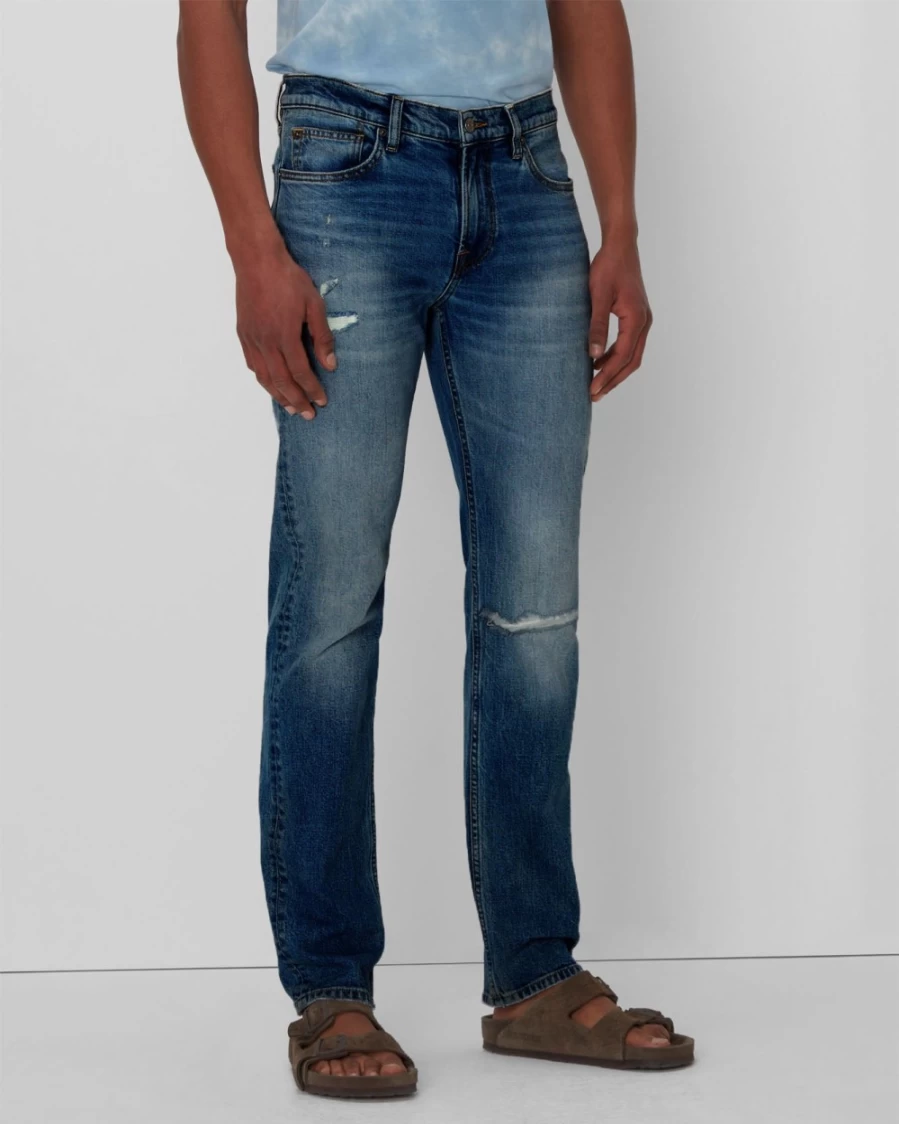 7 For All Mankind Men's Hemp Slim Fit Jeans in Appenine Wash