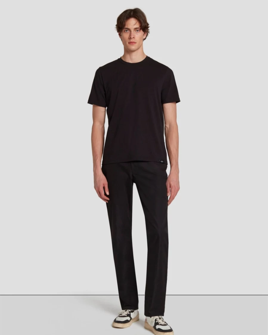 7 For All Mankind Men's Adrien Tech Series Black Jeans