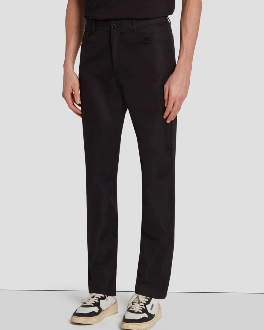 7 For All Mankind Men's Adrien Tech Series Black Jeans