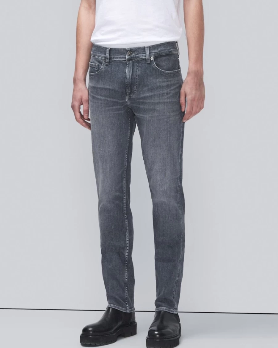 7 For All Mankind Men's Earthkind Stretch Tek Paxtyn Jeans in Pristine Wash