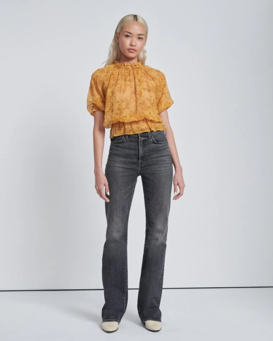 7 For All Mankind Women's Beauty Denim Bootcut Jeans - Easy Boot Imagination Fit