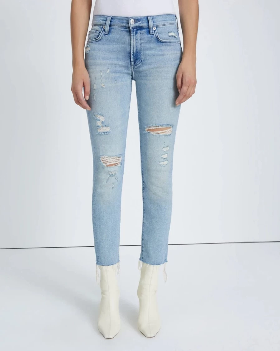 7 For All Mankind Women's Luxe Vintage Roxanne Ankle Boots in Camila