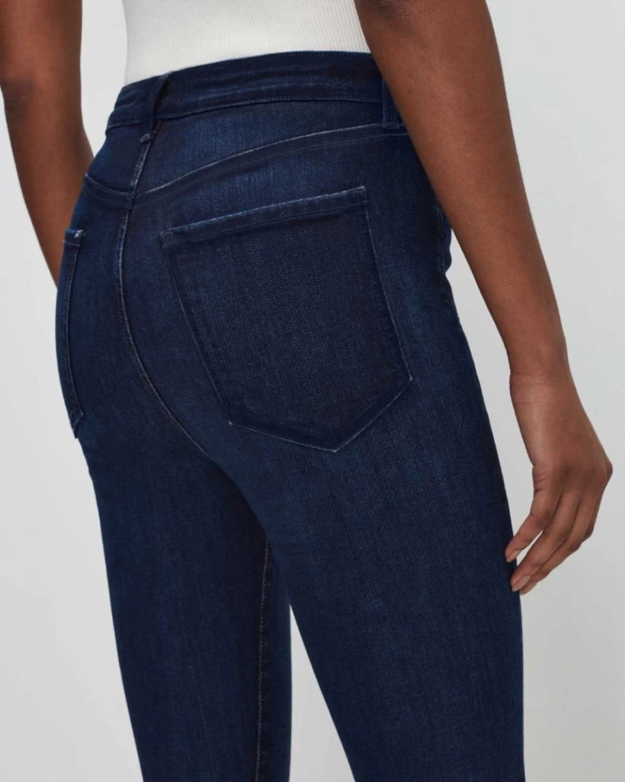 7 For All Mankind Women's Mariposa No Filter Ultra High Rise Skinny Jeans