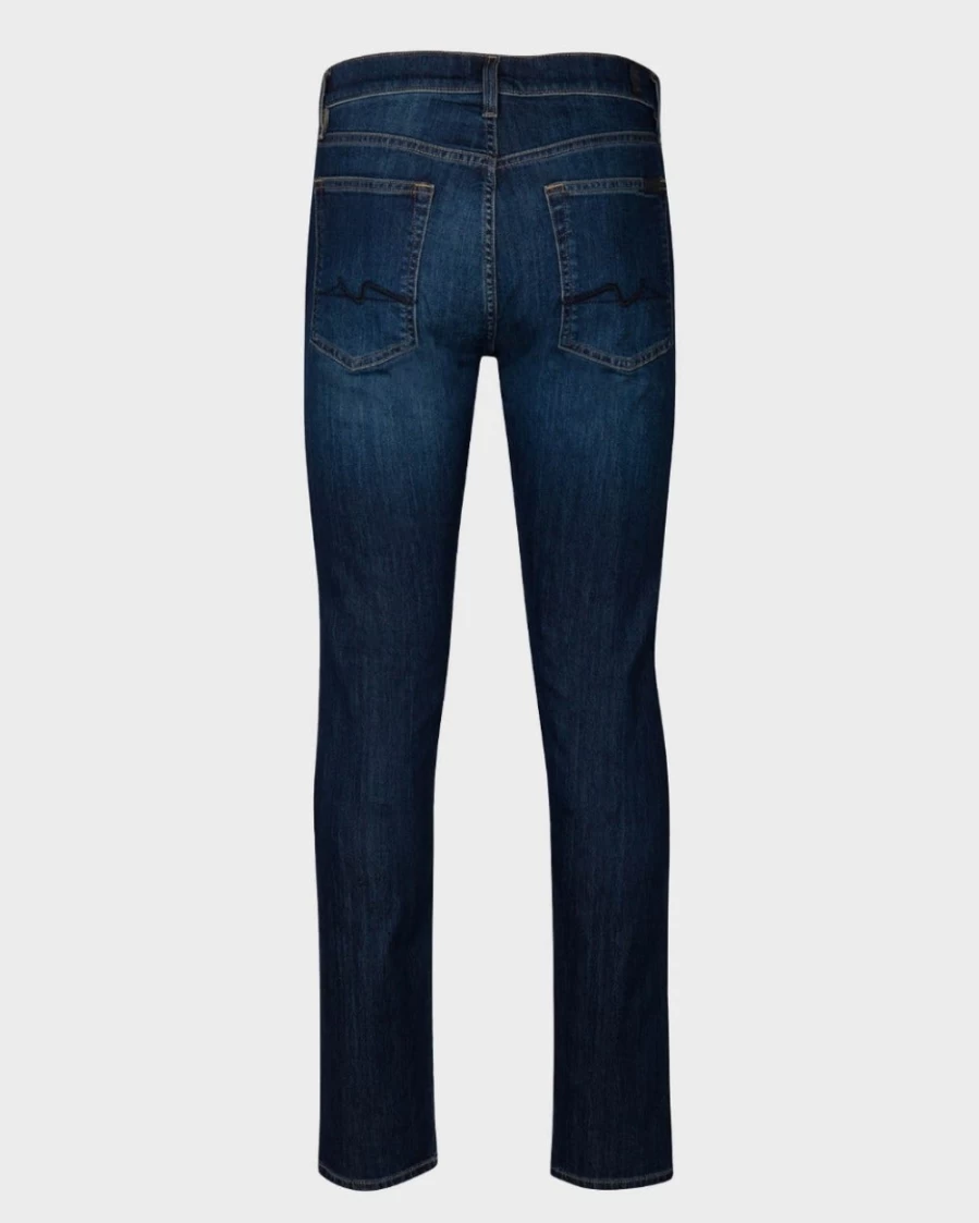 7 For All Mankind Men's Airweft Paxtyn Squiggle Jeans in Ironwood Wash
