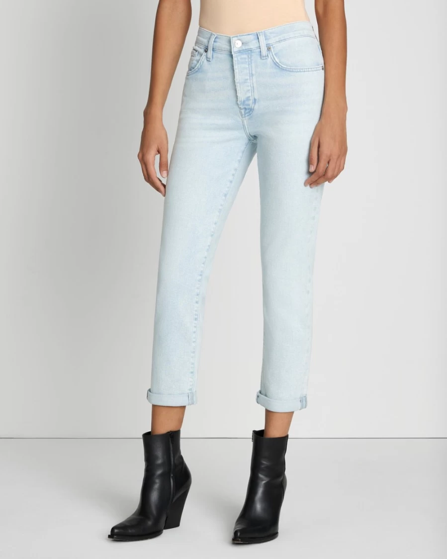7 For All Mankind Women's Luxe Vintage Josefina Skinny Jeans in Edis Wash