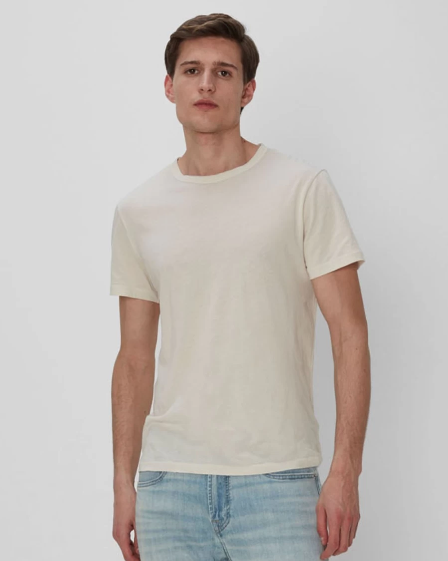 7 For All Mankind Men's Featherweight Butter Soft T-Shirt