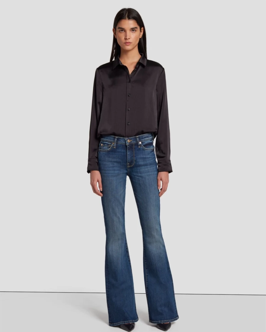 7 For All Mankind Women's Ali In Nolita Dark Jeans