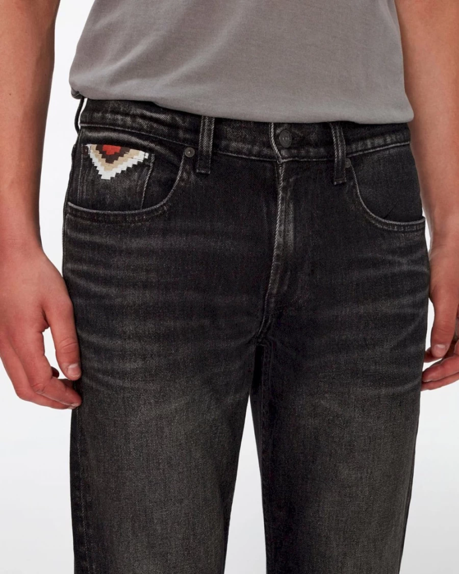 7 For All Mankind Men's Slimmy Tapered Fit Globe Trotter Jeans