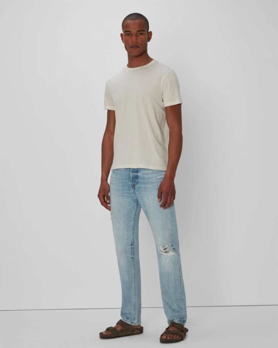 7 For All Mankind Men's Cooper J In Coco Prive Jeans