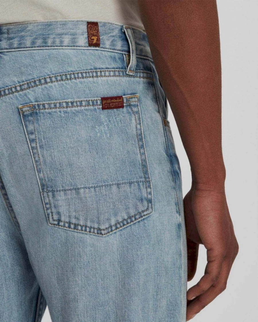 7 For All Mankind Men's Cooper J In Coco Prive Jeans