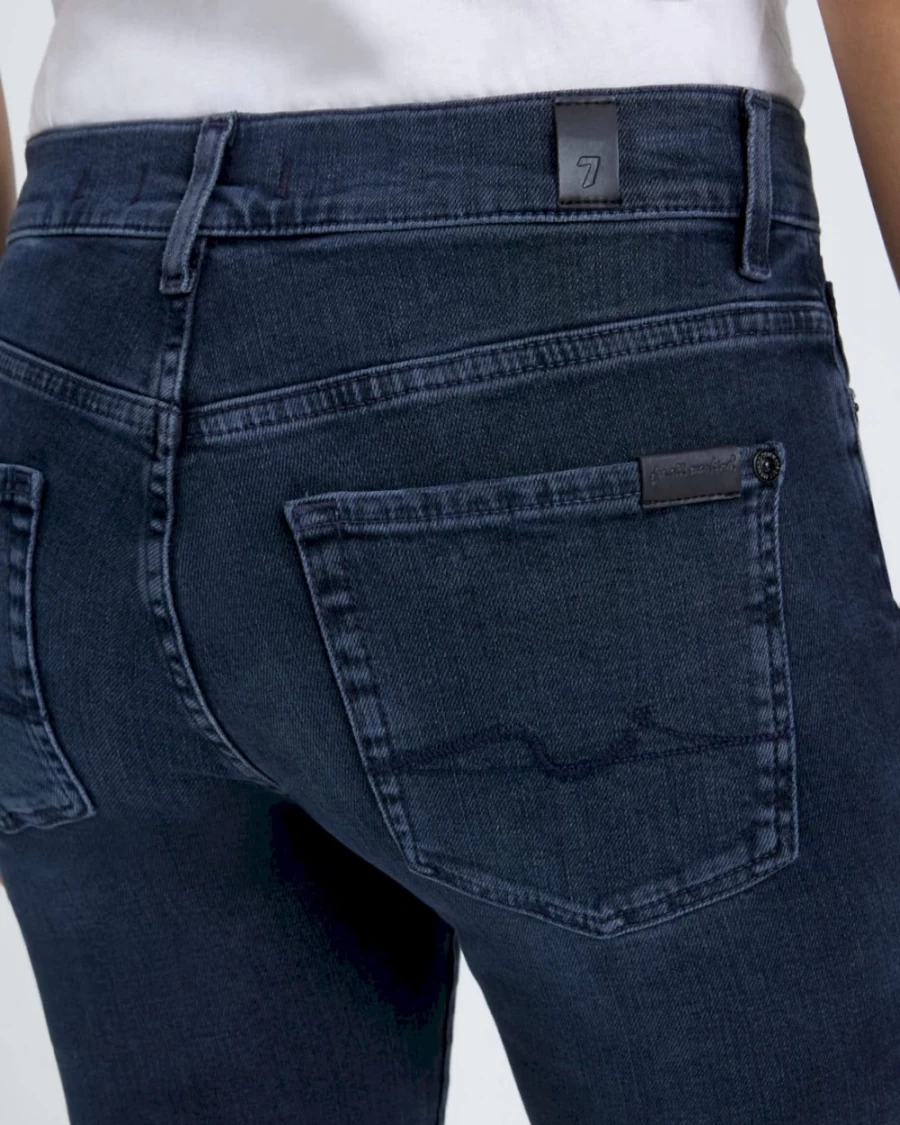 7 For All Mankind Women's Slim Illusion Bootcut Jeans - Alleyway Fit