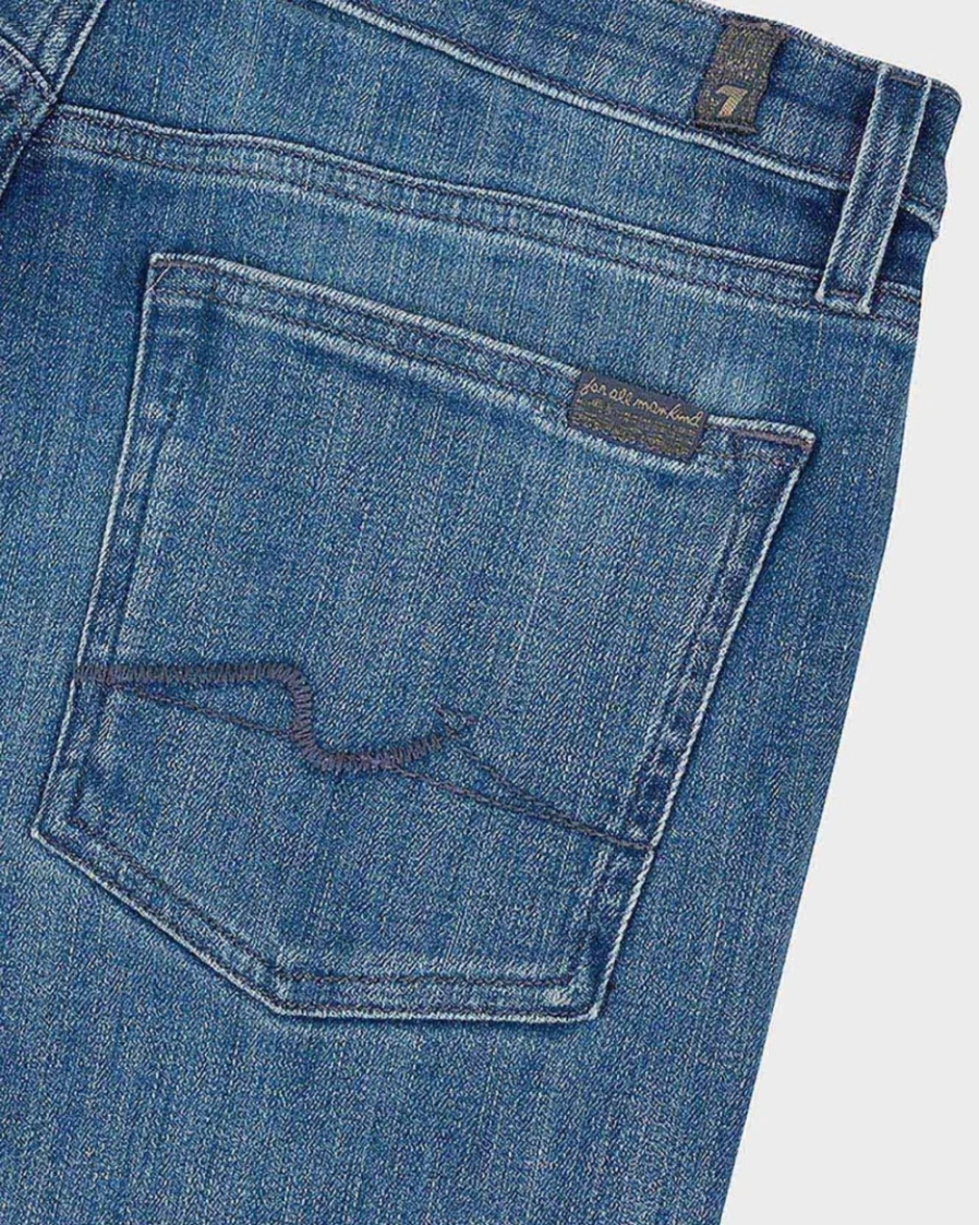 7 For All Mankind Men's Luxe Sport Slim Fit Back Country Jeans