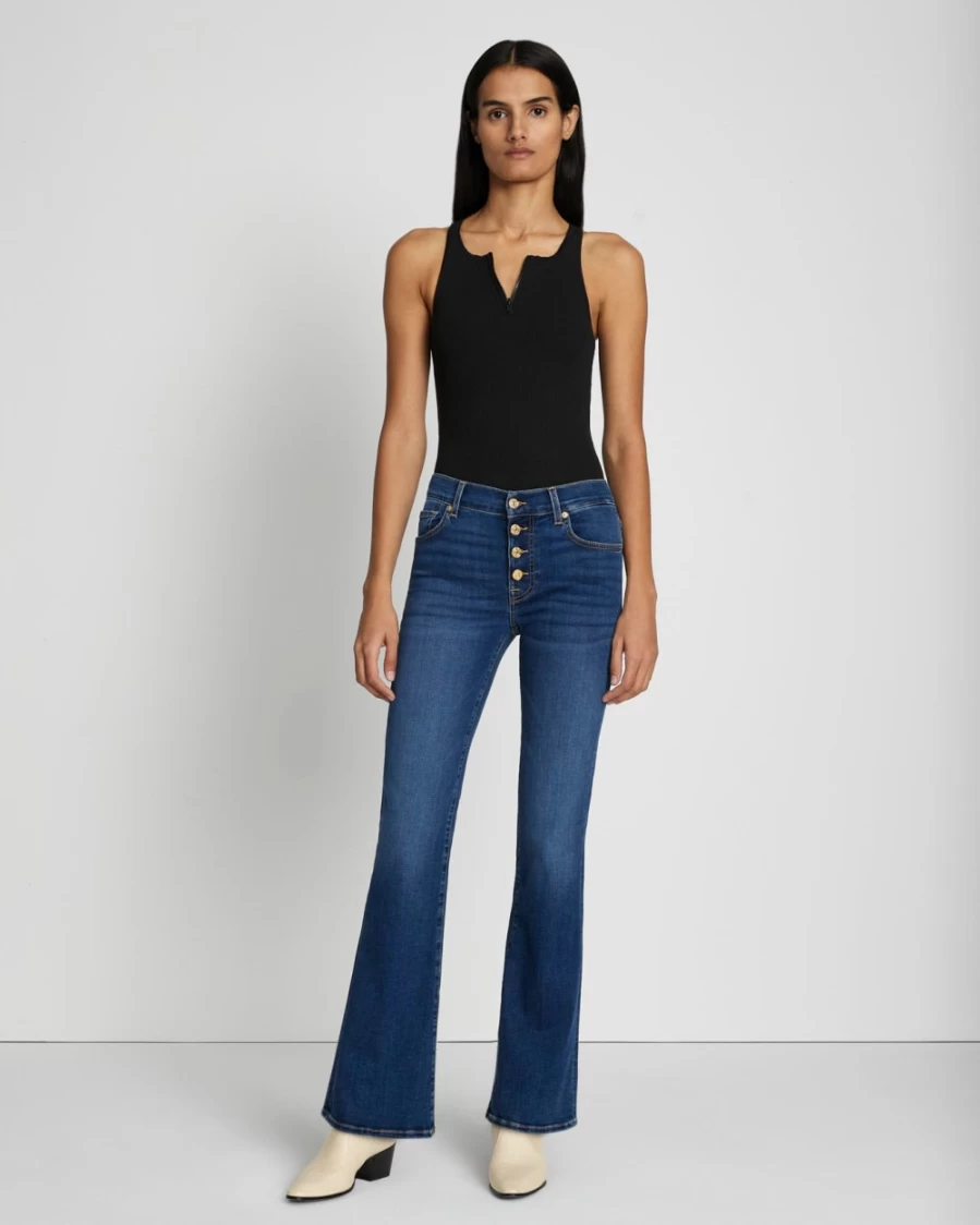 7 For All Mankind Women's Air Bootcut Tailorless Duchess Jeans
