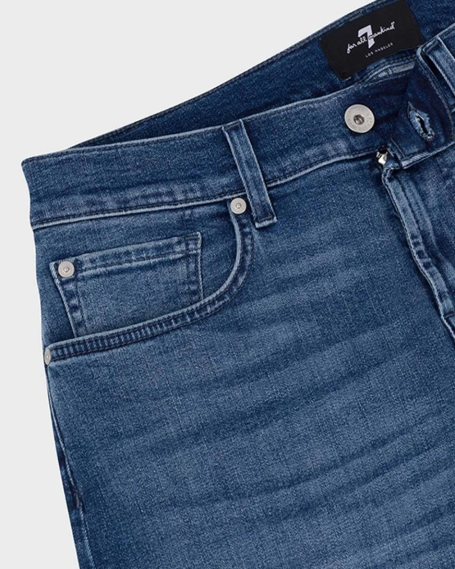 7 For All Mankind Men's Slimmy In Ledro Slim Fit Jeans