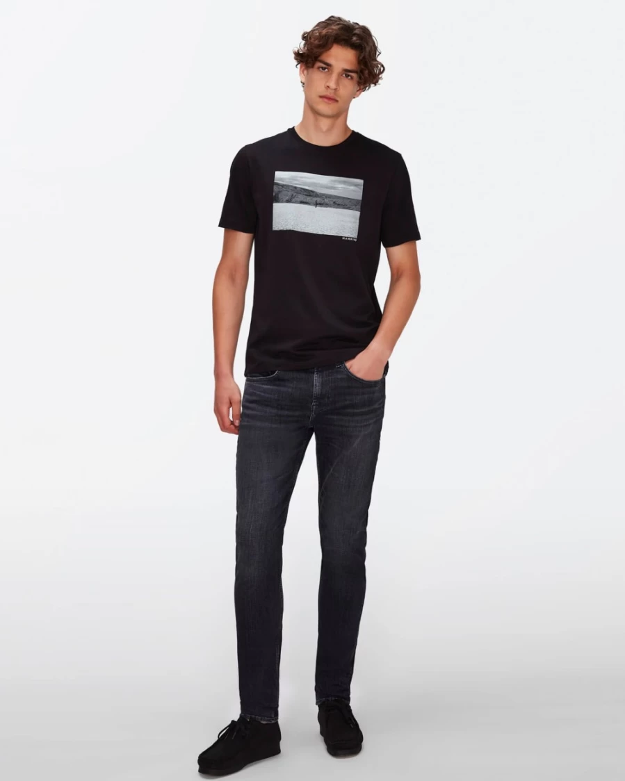 7 For All Mankind Men's Stretch Tek Slim Fit Tapered Ranger Jeans