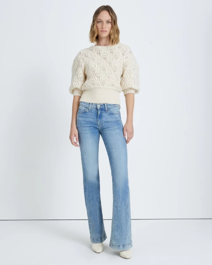 7 For All Mankind Women's Dojo In Anisette Premium Denim Jeans