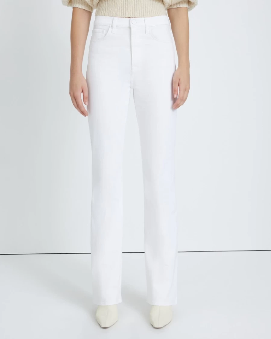 7 For All Mankind Women's Easy Boot in Clean White - Stylish & Comfortable Ankle Boots