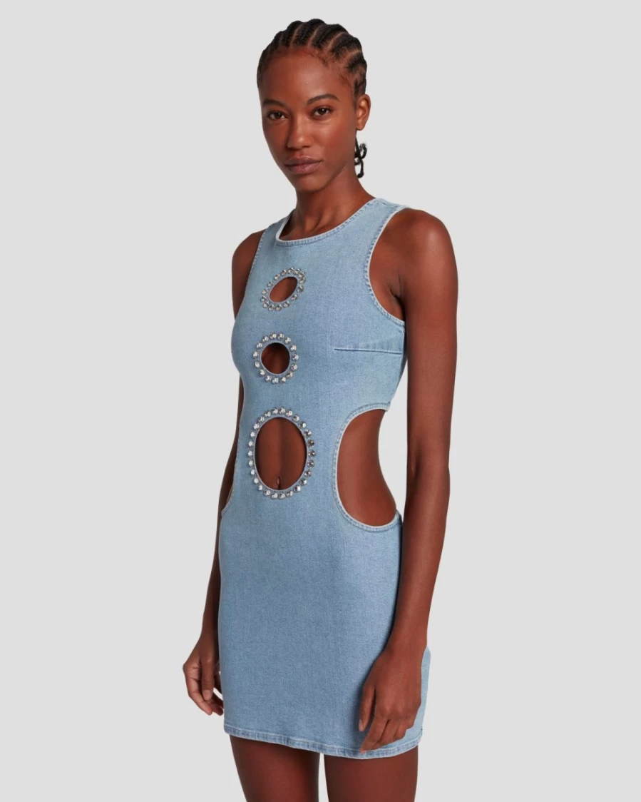 7 For All Mankind Women's Ador Denim Dress - Babe Style