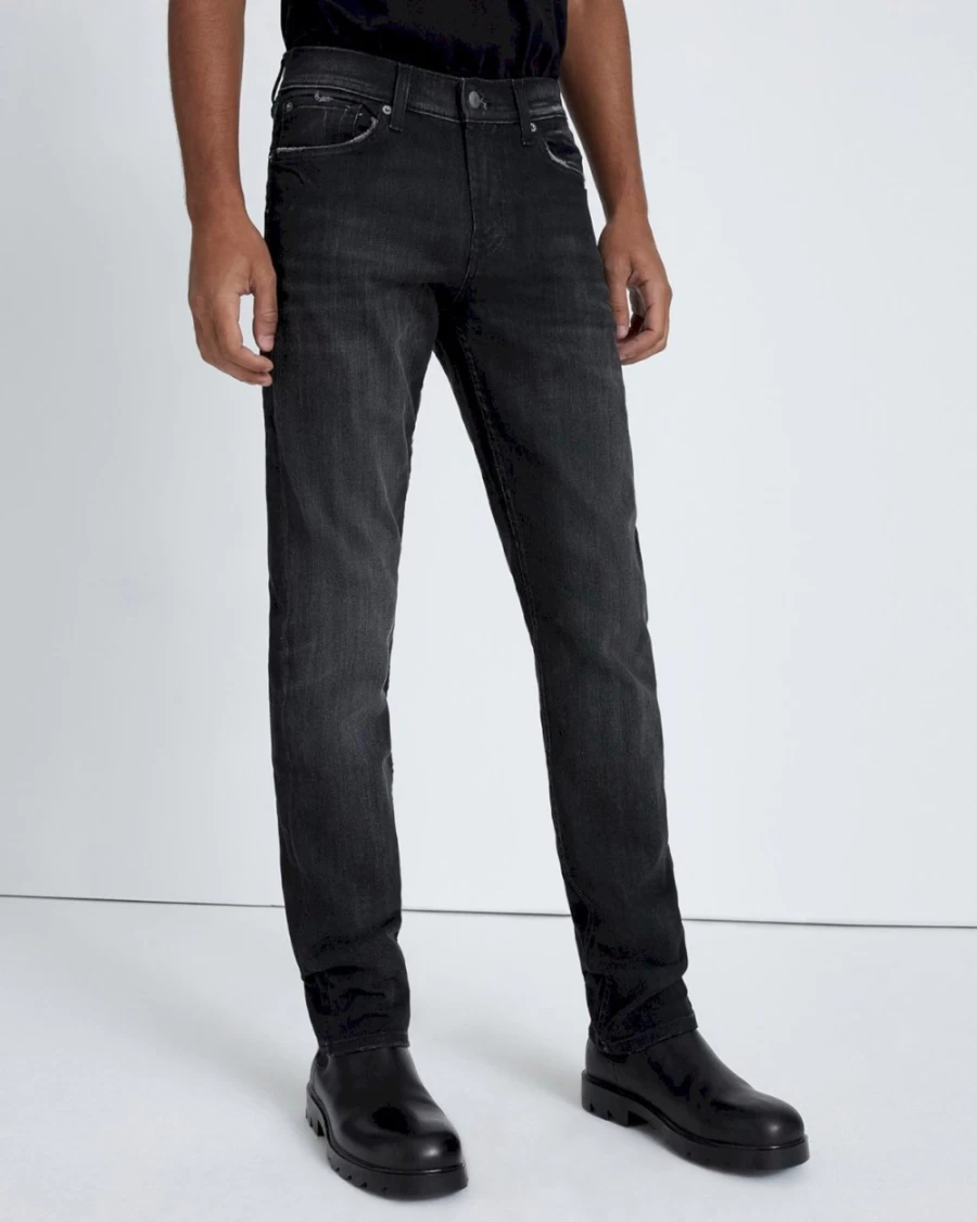7 For All Mankind Men's Airweft Slimmy Jeans in Como Wash