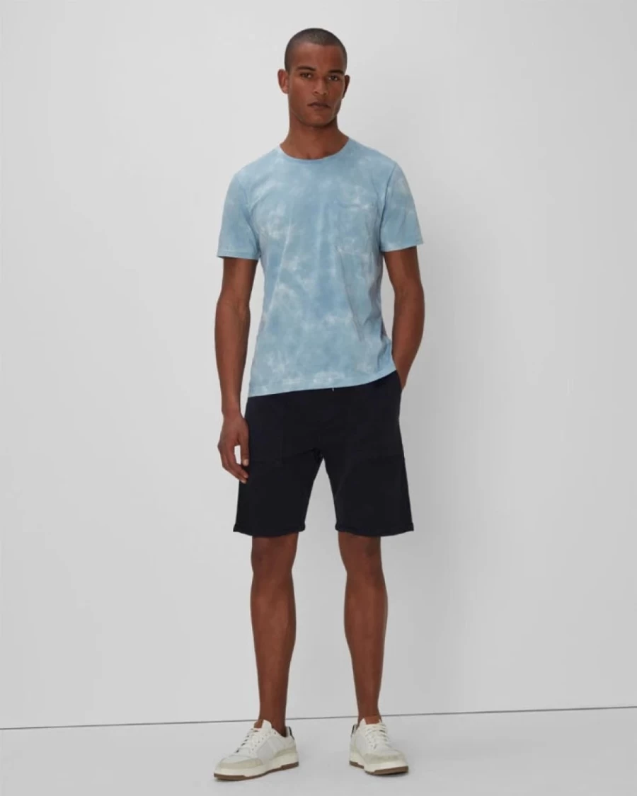 7 For All Mankind Men's Navy Twill Shorts