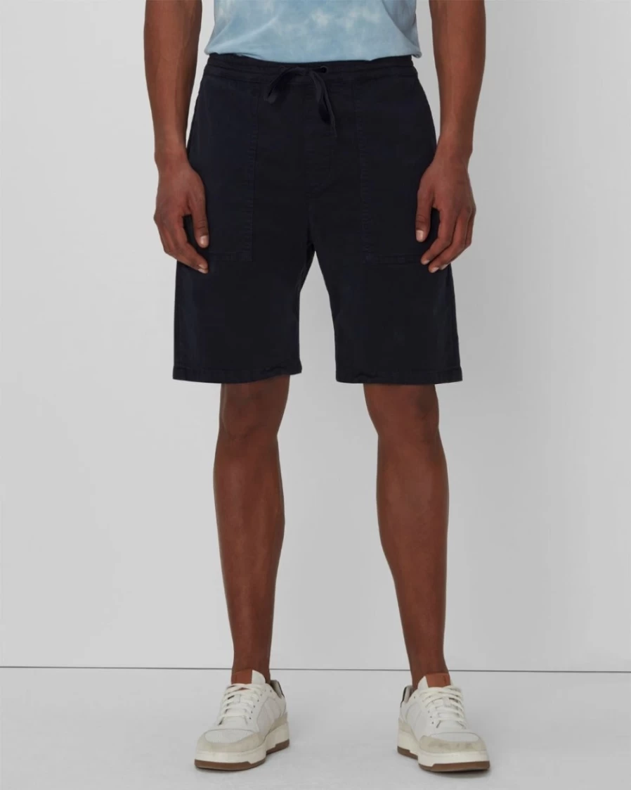 7 For All Mankind Men's Navy Twill Shorts
