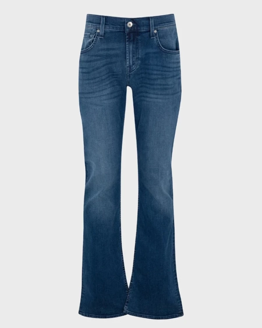 7 For All Mankind Men's Brett Squiggle Epsom Jeans