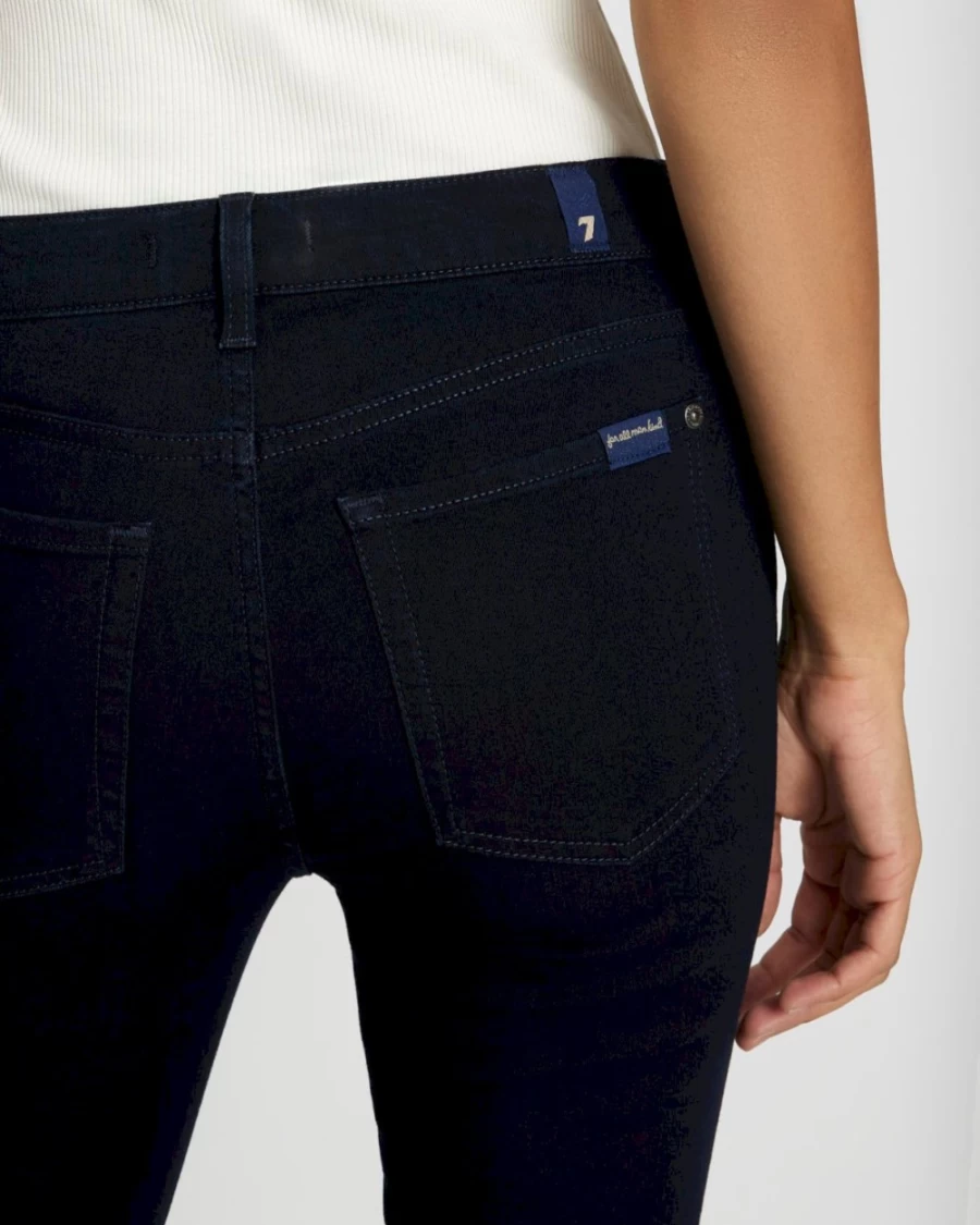 7 For All Mankind Women's High Waist Skinny Jeans - Air Majesty Ankle Length