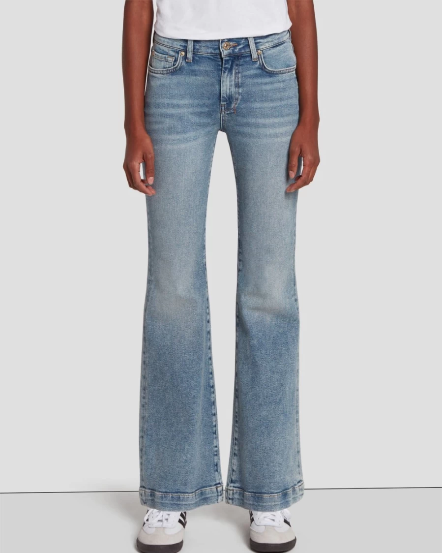 7 For All Mankind Women's Tailorless Luxe Vintage Dojo Self Made Jeans