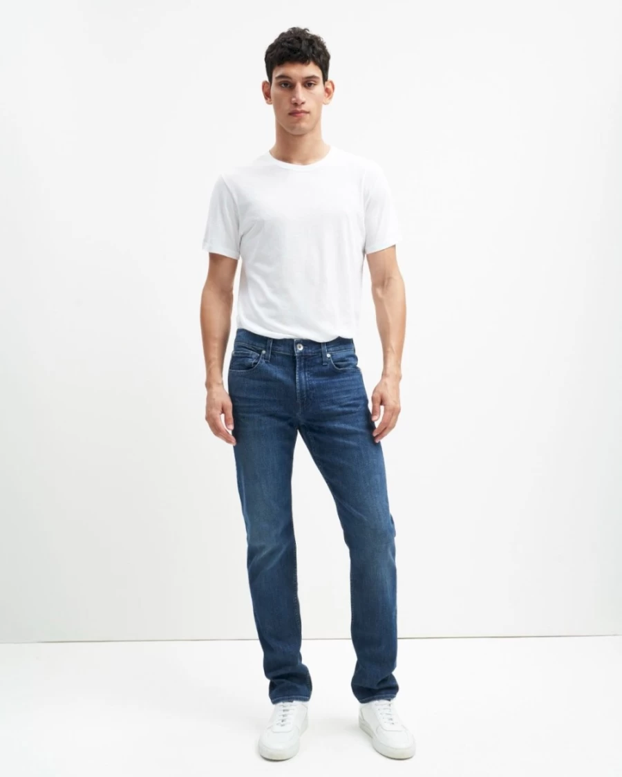 7 For All Mankind Men's Slimmy Squiggle Big Horn Slim Fit Jeans