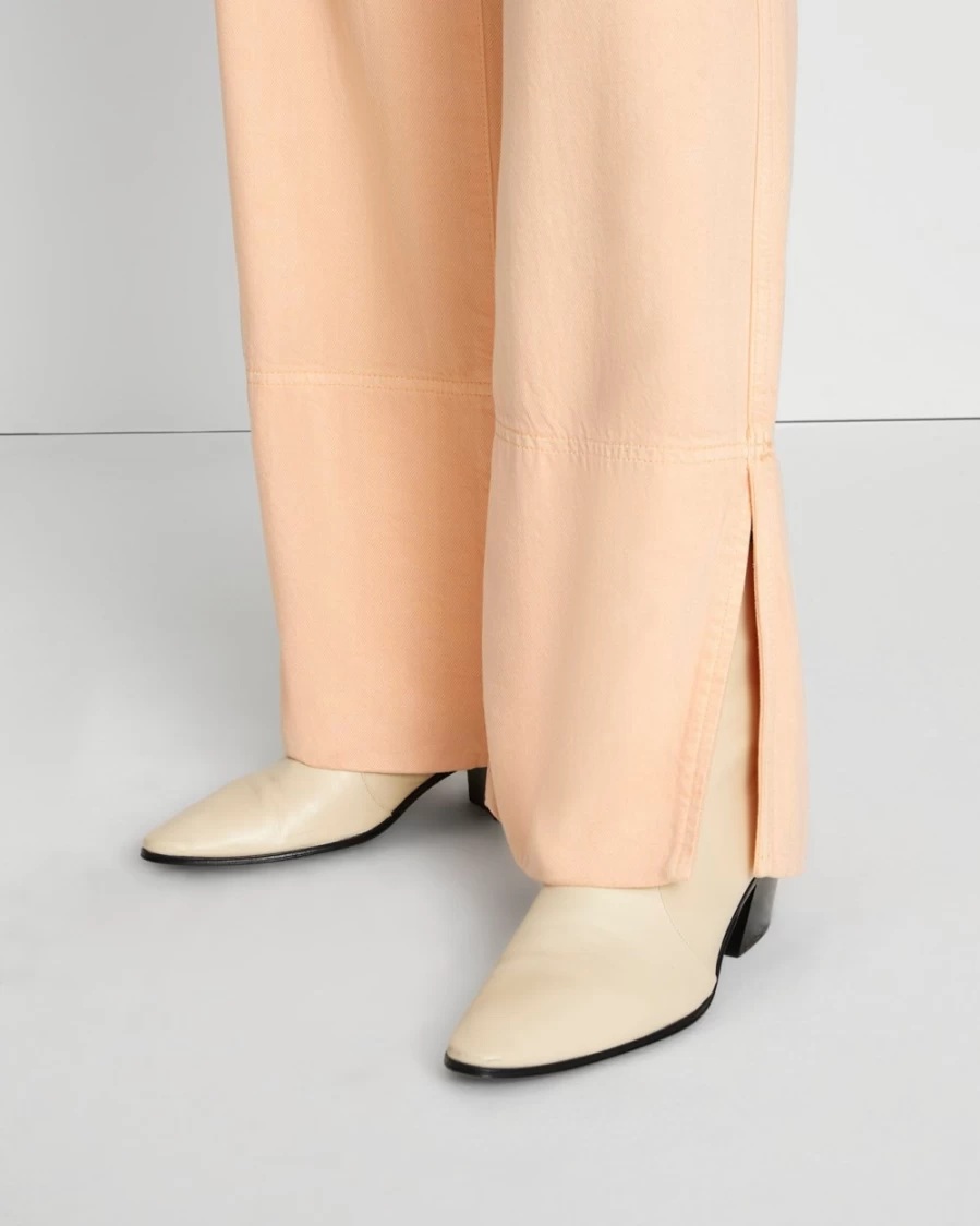 7 For All Mankind Women's Prairie Sunset Denim Trousers with Lustre Finish