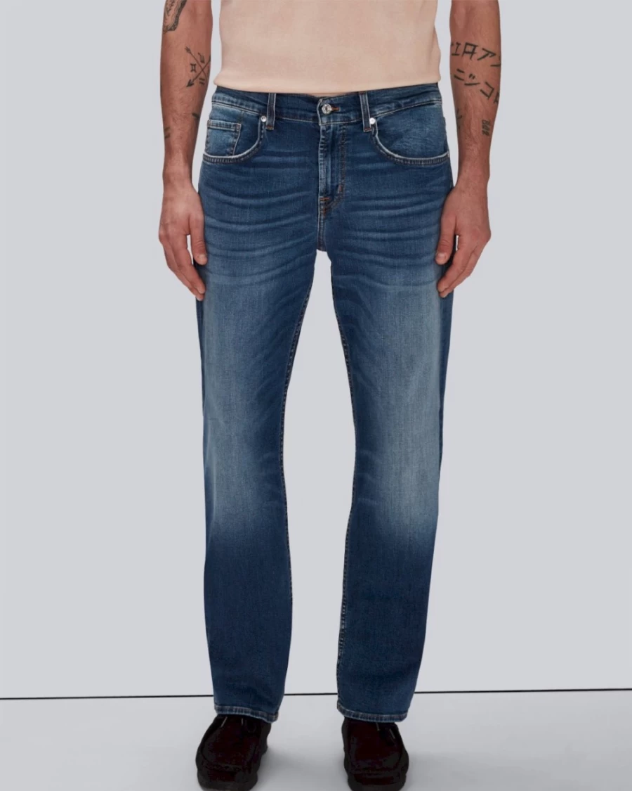 7 For All Mankind Austyn Men's Jeans - Chosen Style Slim Fit Denim Pants