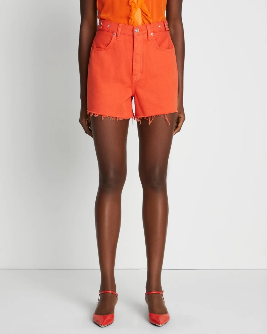 7 For All Mankind Women's Ruby Easy Short in Koi Color